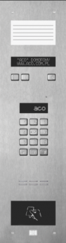 INSPIRO 14S+ Panel domofonowy  (Centrala Slave), do instalacji cyfrowych do 1020 lokali, ACO